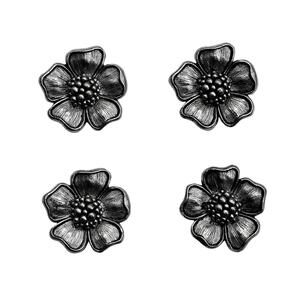 Flower Tuxedo Shirt Studs